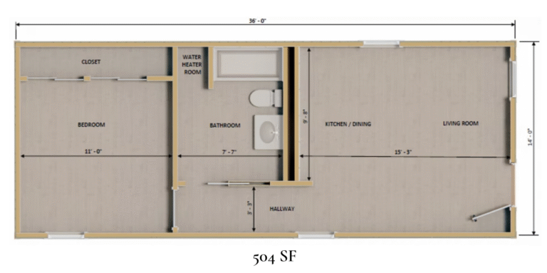 504 SF